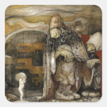 "The Trolls Made Me Cry!" Square Sticker