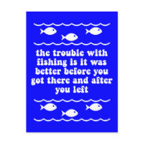 The trouble with fishing