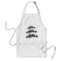 THE TROUT,THE WHOLE TROUT AND NOTHING BUT THE TROU APRONS