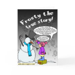 The True Story of Frosty the Snowman cards