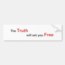 The Truth Bumper Sticker