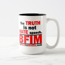 The Truth Is Not Hate Speech Mug