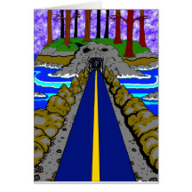 the tunnel greeting cards