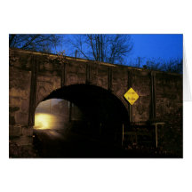 The Tunnel I - Magical World Beyond the Tunnel Greeting Card