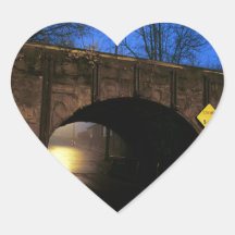 The Tunnel I - Magical World Beyond the Tunnel Heart Stickers
