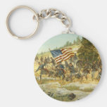 The Twentieth Maine by H. Charles McBarron Keychain