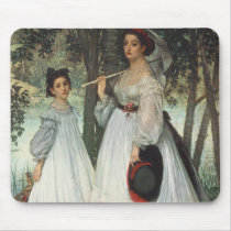 The Two Sisters: Portrait, 1863 mousepads