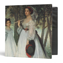 The Two Sisters: Portrait, 1863 binders