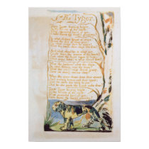 The Tyger, from Songs of Innocence posters