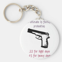 The Ultimate In Feminine Protection Keychain