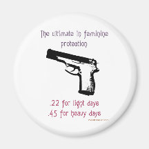 The Ultimate In Feminine Protection Refrigerator Magnet