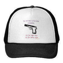 The Ultimate In Feminine Protection Mesh Hat