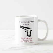 The Ultimate In Feminine Protection Mugs