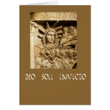 The Unconquered Sun Greeting Cards