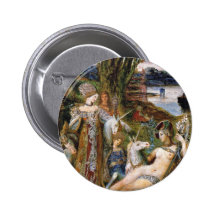 The Unicorn Pinback Button