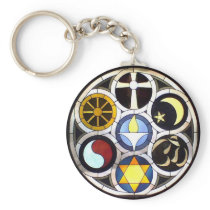 The Unitarian Universalist Church Rockford, IL Keychains