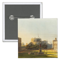 The Upper Ward, Windsor Castle, from 'Royal Reside Buttons