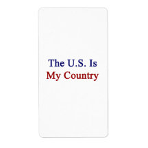 The US Is My Country Labels