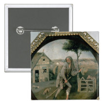 The Vagabond/The Prodigal Son, c.1510 Pinback Button