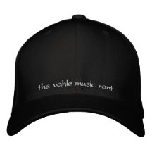 The Vahle Music Rant Embroidered Hats