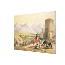 The Valley of Maidan, from 'Sketches in Afghaunist canvas prints