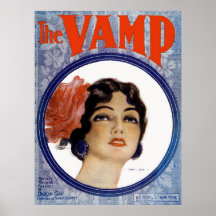 The VAMP Vintage Sheet Music Art By Henry Hutt Print