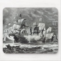 The Vanguard, under Sir William Winter mousepads