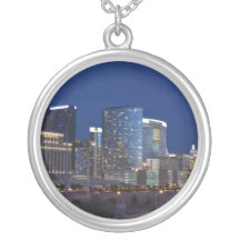 The Vegas Strip at Night Necklace