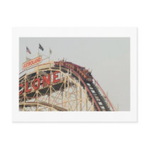'The View from the Top' (Coney Is., NY) postcard