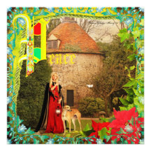 "The Vigil" ~ Customizable Christmas Invitation