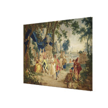 The village Fete after D.Teniers Gallery Wrap Canvas