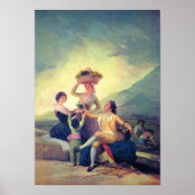 The Vintage by Francisco de Goya Poster