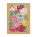The Vintage Rose Flower Shop Sign