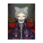 "The Violet Duchess" Postcard