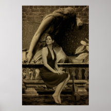 The Violinist Print