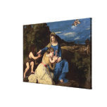 The Virgin and Child with Saints, 1532 Stretched Canvas Print
