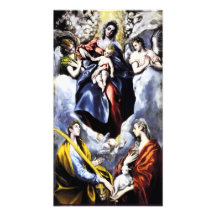 The Virgin and Child with St. Martina Photo Print