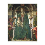 The Virgin and Saints, 1474 Stretched Canvas Prints