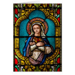 The Virgin Mary Greeting Card
