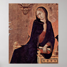The Virgin of the Annunciation by Si Print