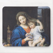 The Virgin of the Grapes, 1640-50 Mousepad