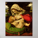 The Virgin of the Green Cushion, 1507-10 posters