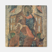 The Virgin of the Tolg, Yaroslavl School Fridge Magnets