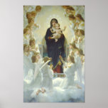 The Virgin With Angels, Regina Angelorum posters