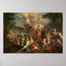 The Vision of Aeneas in the Elysian Fields Print