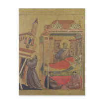 The Vision of Pope Innocent III, c.1295-1300 postcards