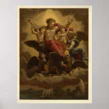 The Vision of Prophet Ezekiel Posters