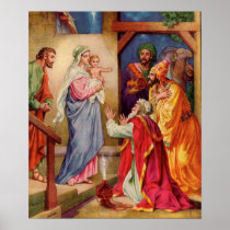 The Visit of the Wise Men Poster