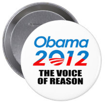THE VOICE OF REASON PINBACK BUTTON