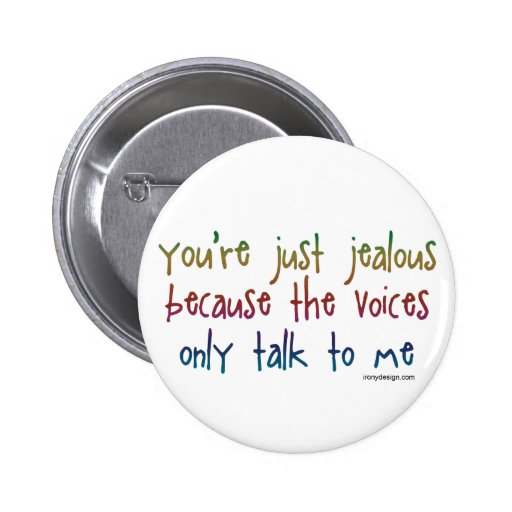 The Voices Pinback Button
